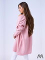 Női pulóver OVERSIZE Dalia púder rózsaszín