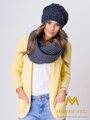 Női pulóver NESS - sárga szín