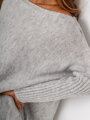 Szürke női pulóver SW169-23 