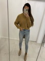 Női szvetter DAFFI SW107-22 camel 