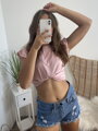Romantické babypink tričko 