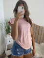 Romantikus babypink póló