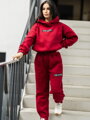 Trendi  melegítőnadrág VSB RUBY bordó