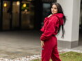 Trendi  melegítőnadrág VSB RUBY bordó