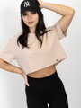 Oversize croptop VSB LILLY bézs színben