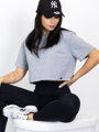 Pamut croptop szürke színben VSB LILLY 