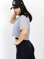 Pamut croptop szürke színben VSB LILLY 