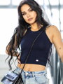 Divatos női VSB LOLLY croptop darkblue