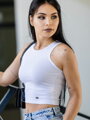 Női VSB LOLLY croptop fehér
