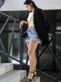 Női VSB LOLLY croptop yellow