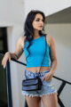 Testhezálló VSB Croptop LOLLY azure