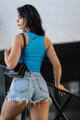 Testhezálló VSB Croptop LOLLY azure