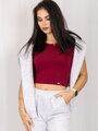 Dámsky croptop VSB PATTY bordo 