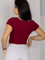 Dámsky croptop VSB PATTY bordo 