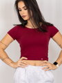 Dámsky croptop VSB PATTY bordo 