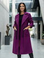 Női elegáns kabát VSB KLOE lila