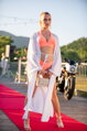 Piękne damskie kimono VSB KYLIE w białym kolorze