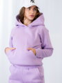 Dámska zateplená mikina VSB lila 
