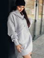 Hosszú oversize felső  VSB WELLA szürke
