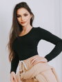 Hosszú ujjú női felső VS-DN 1902 LENA fekete