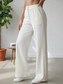 Dámske biele elegantné nohavice VSB LEMI 