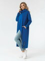 Hosszú női poncsó VSB_collection LONG kék