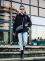 Rövid női poncsó VSB Collection SHORT black