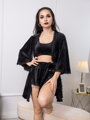 Női pizsama szett JANNYS VSB22 black 