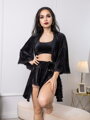 Női pizsama szett JANNYS VSB22 black 