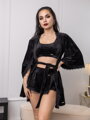 Női pizsama szett JANNYS VSB22 black 