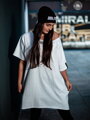 Hosszított női tunika VSB CLAUDIE dark future fehér