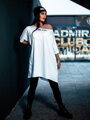 Hosszított női tunika VSB CLAUDIE dark future fehér