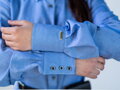 Dámska elegantná košeľa VSB GRÉTTA modrá 