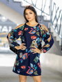 VERSABE Virágos nyári ruha VS-SA 1866 oversize