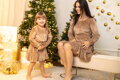 VSB VELVET GOLD anya és lánya ruha
