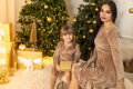 VSB VELVET GOLD anya és lánya ruha