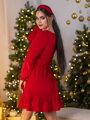 Anya és lánya ruha VSB VELVET RED