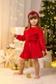 Anya és lánya ruha VSB VELVET RED