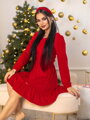 Anya és lánya ruha VSB VELVET RED