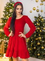 Anya és lánya ruha VSB VELVET RED