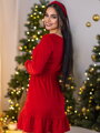 Anya és lánya ruha VSB VELVET RED