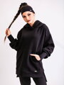 Női oversize melegítő szett VSB SIMPLE fekete