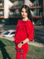 Női melegítő szett VSB -KATTY 02 PIROS
