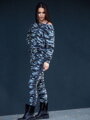 Női melegítő szett VSB -KATTY 02 ARMY szürke