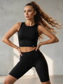 Női fitness szett VSB NICOL 02 fekete