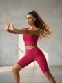 Női fitness szett VSB NICOL 02 rózsaszín