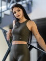 Croptop női VSB SIDESKIN khaki