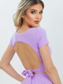 Croptop vo fialovej farbe VSB TALIA