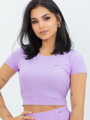 Croptop vo fialovej farbe VSB TALIA