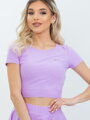 Croptop vo fialovej farbe VSB TALIA